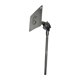 thumbnail image 4 of Soporte Para Tambor Tonto Ajustable, Ligero, Plegable, De Metal, Para Práctica De Tambor, Varilla De 26 Cm Con Almohadilla, 4 of 5