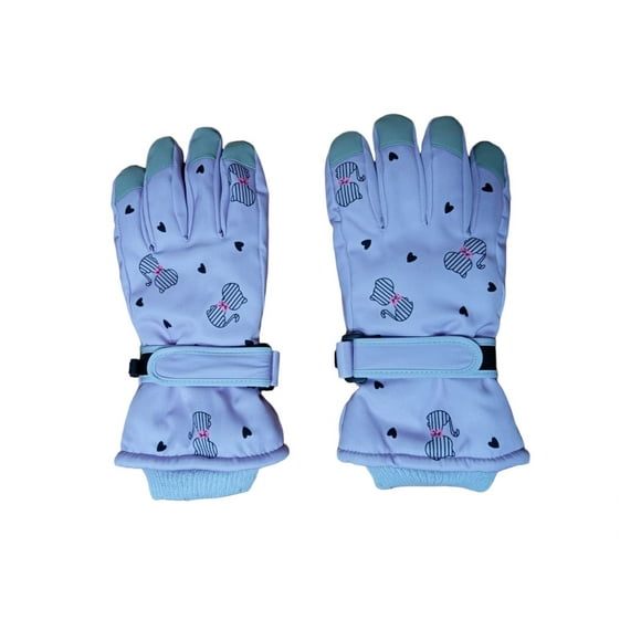 Guantes Para Nieve Térmicos Para La Nieve, Invierno, Talla M Lila