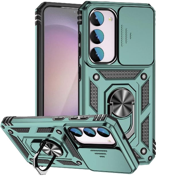 Estuche GANGXUN para Samsung Galaxy S23 FE, soporte giratorio 360°, estilo mecánico y magnético