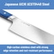 thumbnail image 3 of Cuchillo Misen Nakiri 14 cm Azul Acero ACUTO440, 3 of 7