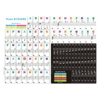 Bothyi - Pegatinas Transparentes Para Teclado De Piano Para Principiantes 88/61/54/49/37 Tecla