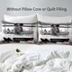 thumbnail image 4 of 3PCS Sexy Black Girl Duvet Cover Queen Set Pink Bag High Heels Get Naked Inspirational Quotes African American Bedding Set, 4 of 5