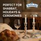 thumbnail image 3 of Velas Yehuda 3 horas blanco 72 uds, 3 of 7