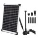 thumbnail image 1 of Kit de bomba de agua para fuente solar ECO-WORTHY 25W 1550L/h, 1 of 9