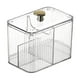 thumbnail image 4 of Organizador De Almacenamiento De Baño Para Recipiente De Almacenamiento De Herramientas De Maquillaje Para Encimera Transparente, 4 of 5