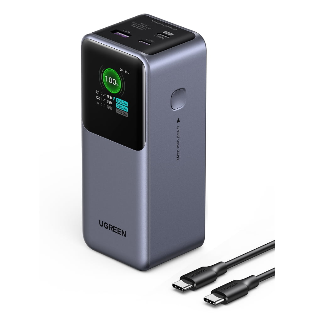 Batería 20.000mah 130w Usb-c + Usb-a Ugreen