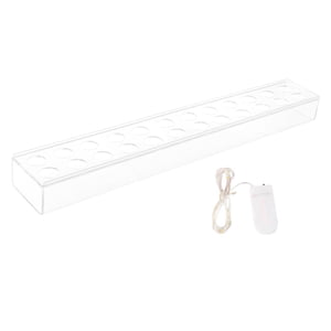 Bothyi - Contenedor De Plantas De Propagación De Jarrón De Flores De Acrílico Para Boda De Celebración De Escritorio 24 Agujeros