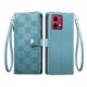thumbnail image 1 of Funda Billetera con Cierre para [Motorola Moto G84] con Tarjetero, Soporte y Correa de ManoAzul, 1 of 5