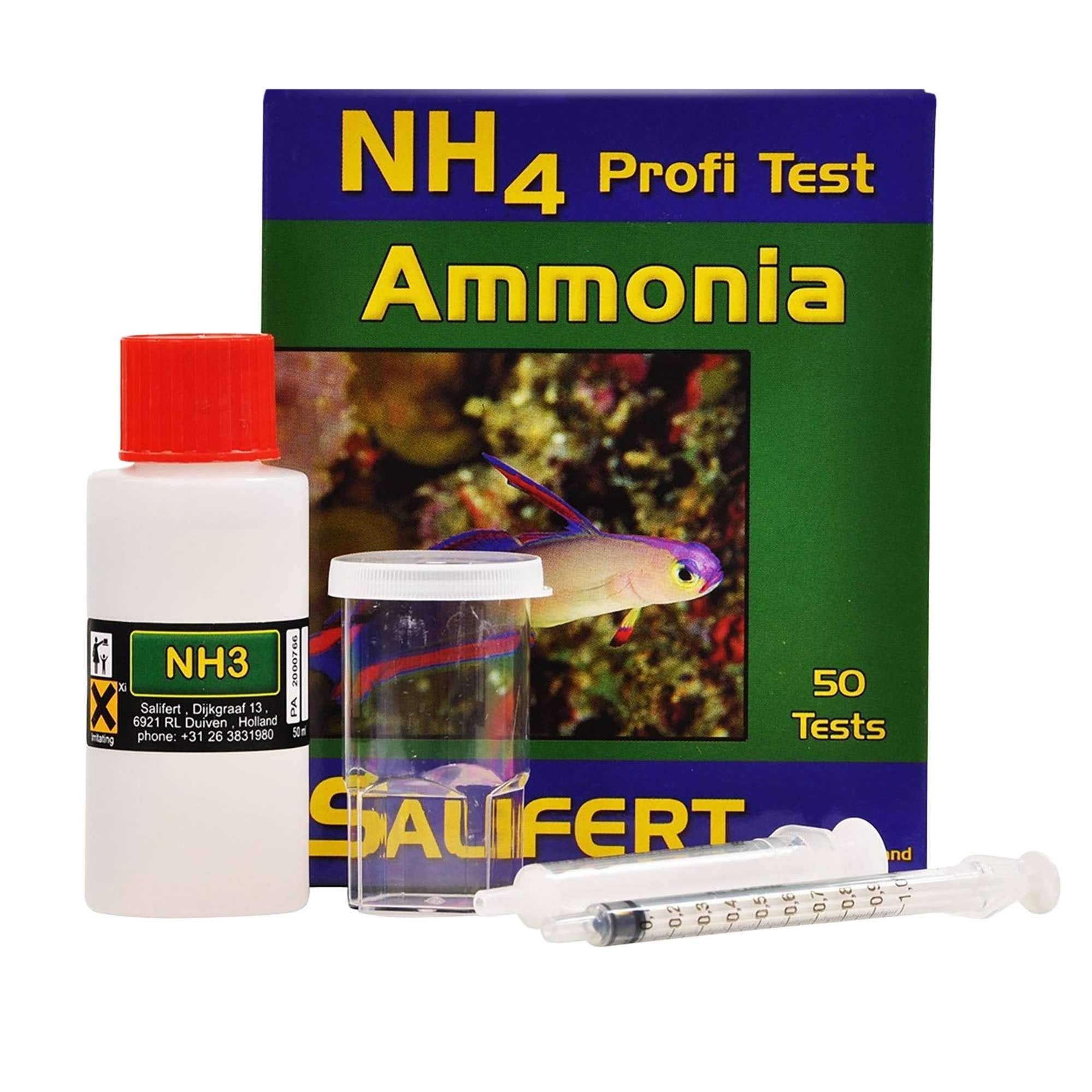 Kit de Prueba de Amoníaco Salifert AMPT 50 Pruebas