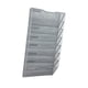 thumbnail image 2 of Archivador De Pared Con 8 Bolsillos, Moderno Estante Para Correo, Para Periódicos, Archivos De Correo, Color Plateado, 2 of 5