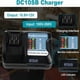 thumbnail image 4 of Para Makita 12V Paquete de 2 Batería de Litio Recargable de 6000mAh BL1021B BL1041B BL1015B BL1020B BL1040B 197402 Juego de Cargadores para Herramientas Eléctricas, 4 of 6