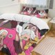 thumbnail image 1 of Seraphim Bed Duvet Cover Funny Anime Cartoon Bedding Sets Lightweight 3 Piece Comforter Sets, 1 of 5