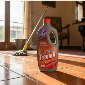 Cera Líquida Tremex Autobrillo Roja 900 Cc – Brillo Intenso Y Protección Para Pisos