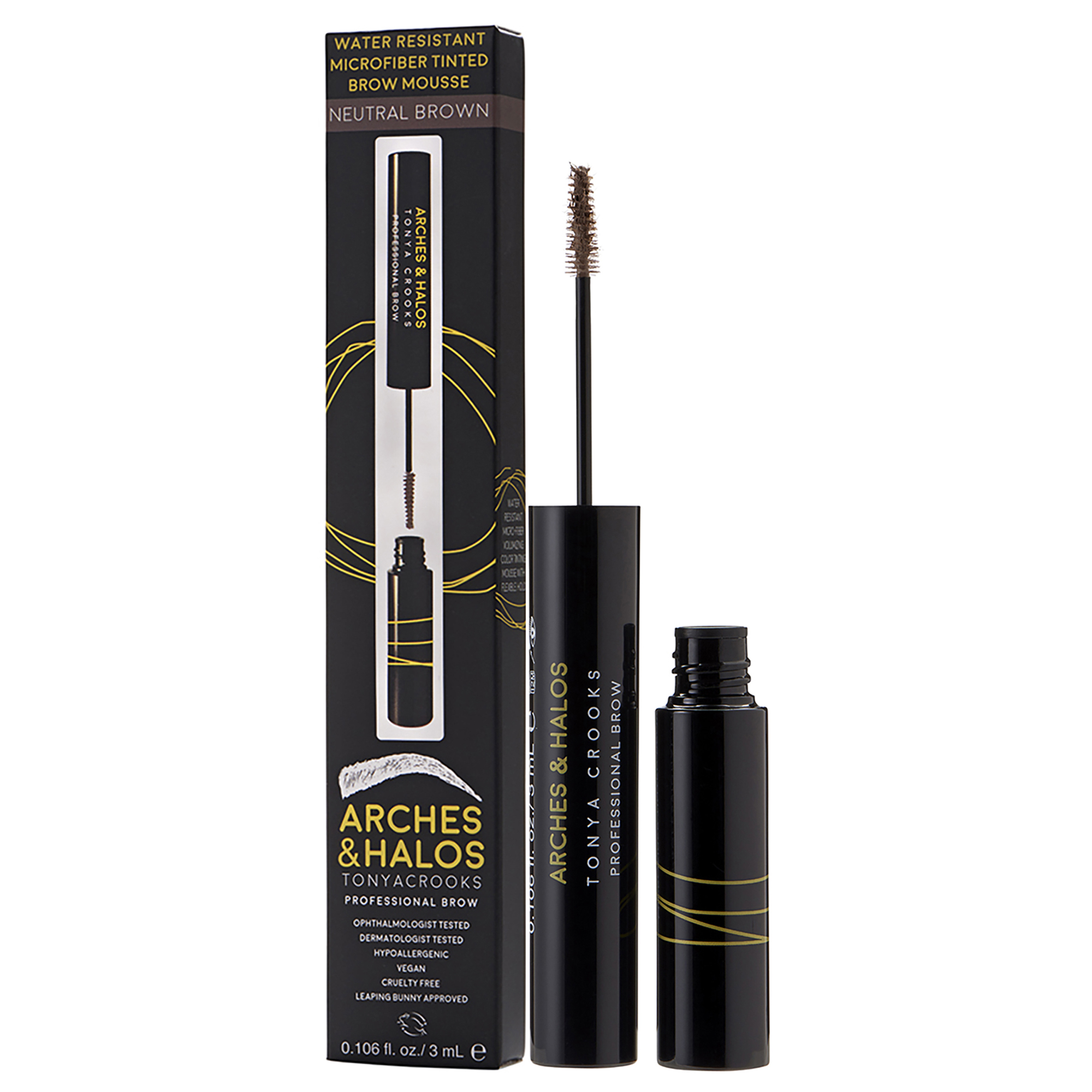 Mousse Para Cejas Arches And Halos Marrón Neutro 3 Ml Mujer