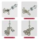 thumbnail image 4 of Juego de Extractores MT MORTECDTA de 9 vías, 2,3 kg, de alta resistencia, 4 of 7
