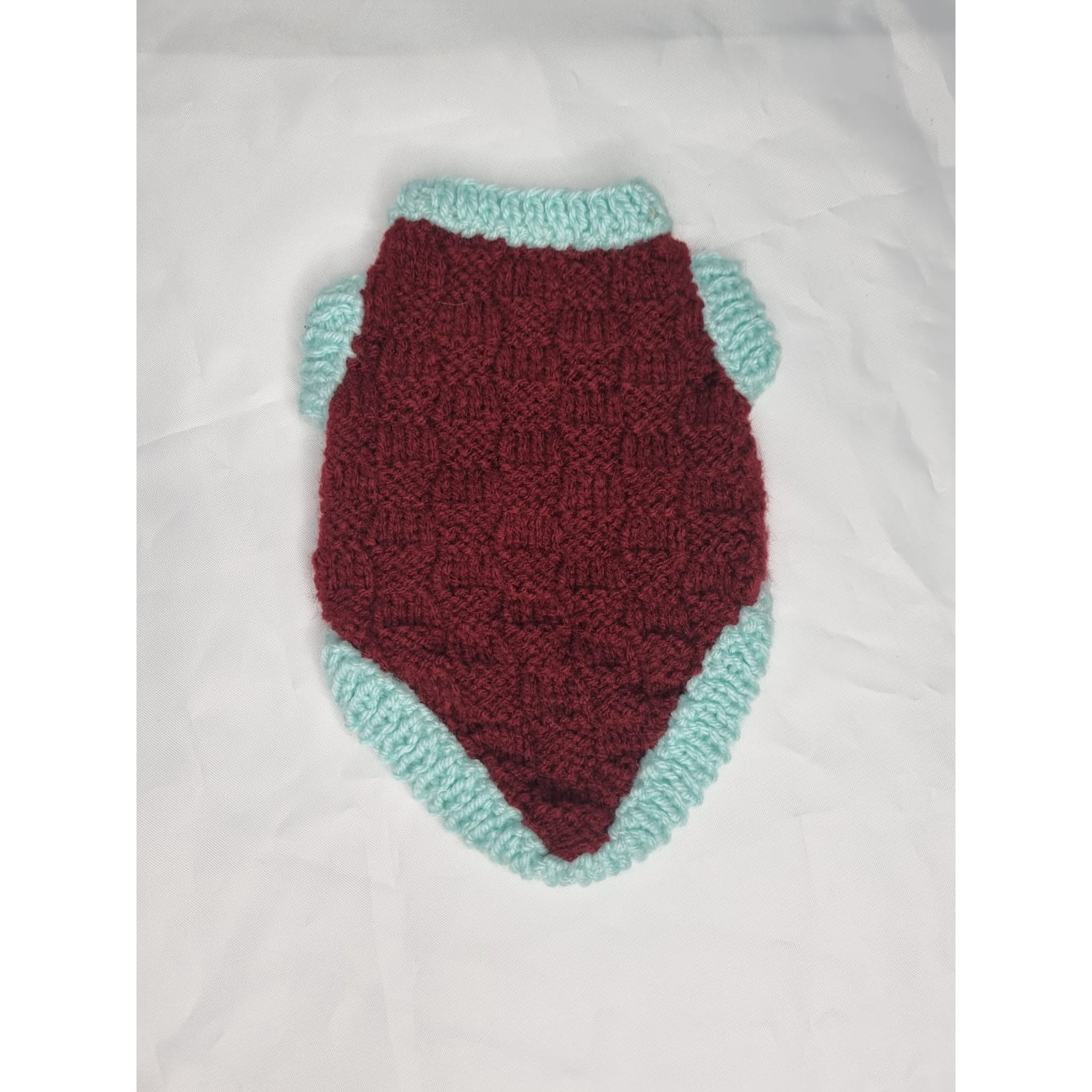 Chaleco mascota burdeo talla XXS