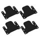 thumbnail image 3 of Conectores De Sofá Seccional De 4 Piezas, Accesorio Para Sala De Estar, Dormitorio, Oficina, Color Negro, 3 of 5