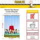 thumbnail image 3 of Juego de cortinas de ducha Franco Peanuts de 13 piezas con licencia oficial, 3 of 5