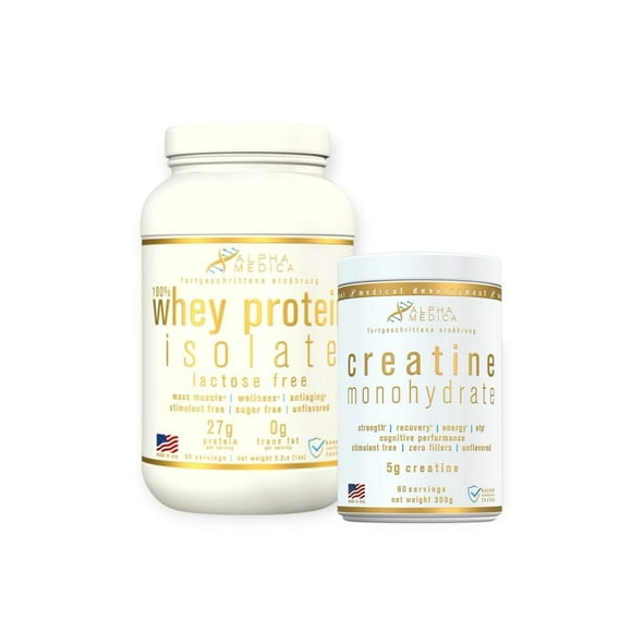 Pack Proteina 100% Whey Protein Isolate + Creatina 300Gr