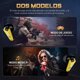 thumbnail image 4 of Yx07 Auriculares Bluetooth Inalámbricos Para Juegos Bluetooth 5.2 Baja Latencia 260h Ultra Larga Espera Llamadas Manos Libres Amarillo, 4 of 8