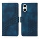 thumbnail image 1 of Carcasa FOXDOCK Sony Xperia 10 VI de cuero PU, diseño acolchado clásico, protección contra caídas y rayones, 1 of 5