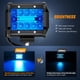 thumbnail image 3 of Nilight LED Light Pod de 4" Azul 60W Combo Flood y Spot, 3 of 8
