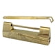 thumbnail image 5 of Chino Antiguo Pez Auspicioso Cerradura De Cobre Cruz Cerradura Abierta Pulido, 5 of 5