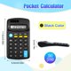 thumbnail image 2 of Calculadora Loccmat Mini Solar de 8 Dígitos con Doble Alimentación, 2 of 7