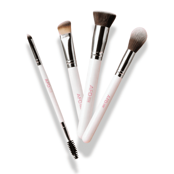 Set Brochas Maquillaje Profesional con Estuche AFB Tools