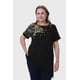 thumbnail image 1 of Polera Mujer Estampado Negro - ll, 1 of 4