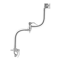 Magideal - Soporte Universal Para Paraguas, Conector Portátil, Soporte De Montaje Ajustable, Soporte De Paraguas De Aleación De Aluminio Elástico Para Silla De C