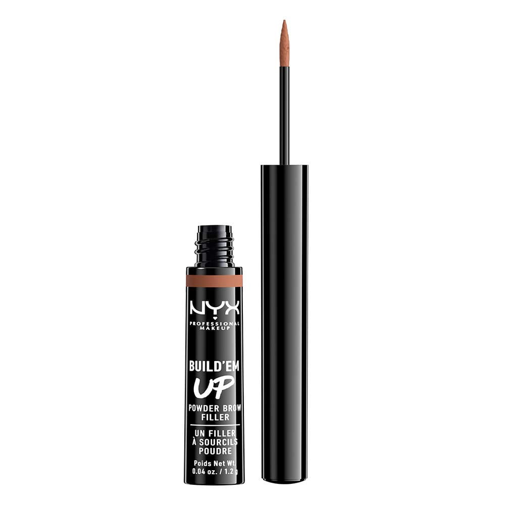 Nyx Professional Makeup - Rellenador En Polvo Para Cejas Nyx Build'em Up Auburn