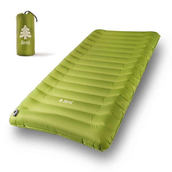 Colchón inflable Jirni para niños pequeños – Camping con bomba integrada