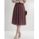 thumbnail image 1 of Falda Larga Mujer Plisada con Tul Elegante, 1 of 3