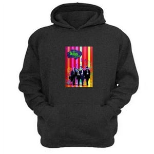 Genérico - Poleron Canguro The Beatles Gris Oscuro Talla Xl Unisex