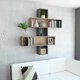 thumbnail image 1 of Repisa Wall2B Miel - Plomo, 1 of 7