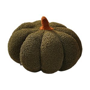 Bothyi - Cojín De Calabaza Conveniente Decorativo Duradero Para Cumpleaños Fiesta De Halloween 20 Cm Verde