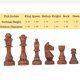 thumbnail image 3 of Piezas de Ajedrez LuckyWish Grandes de Madera Rey de 11 cm en Boj, 3 of 7