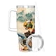 thumbnail image 3 of Kung Fu Panda 4 Vaso aislado de acero inoxidable con asa, diseño temático, regalo para familia, amigos y fans; incluye pajita y encaja en el portavasos estándar, 40 oz, 3 of 6