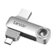 thumbnail image 1 of Unidad flash USB Lexar D50E de 128 GB, unidad dual de estado sólido, 1 of 8