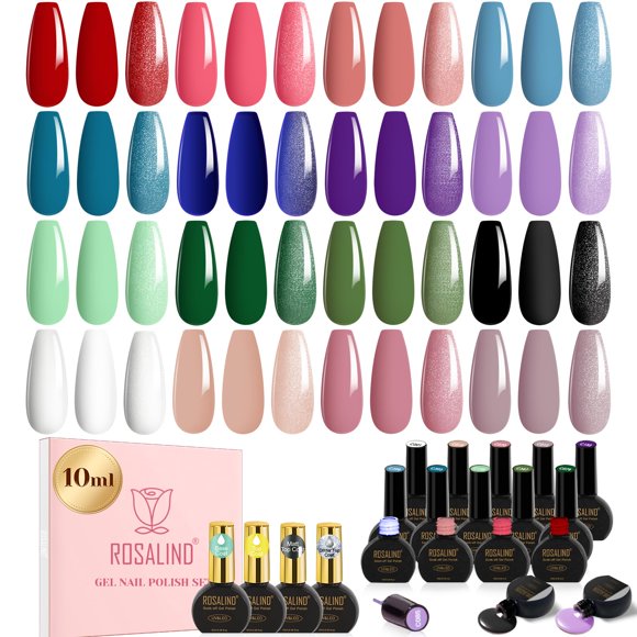 Esmalte de Gel ROSALIND 10 ml - Set de 16 colores