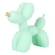 thumbnail image 3 of Globo Perro Estatua Cachorro Estatuilla Arte Escultura Decoración Del Hogar Mobiliario Verde, 3 of 5
