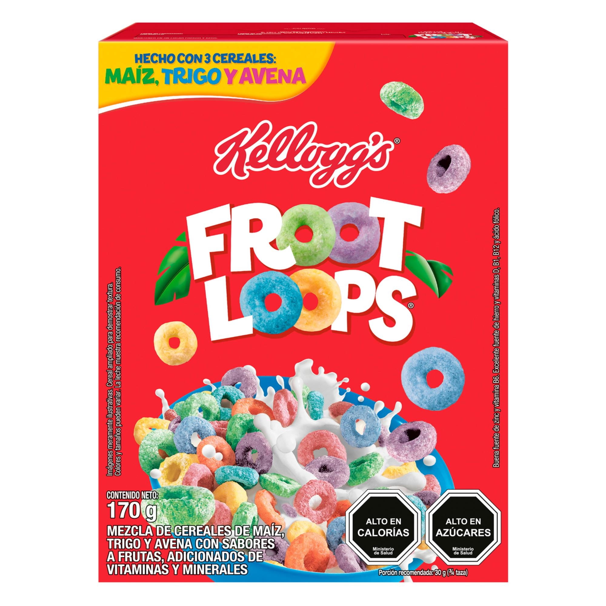 Cereal Froot Loops 170 g Kelloggs