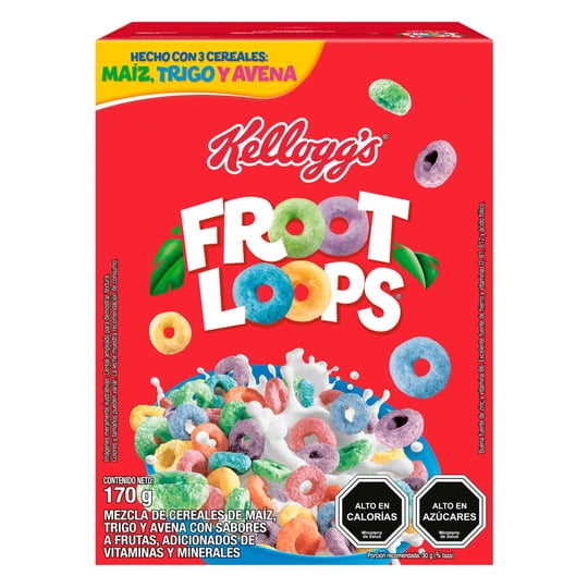 Cereal Froot Loops 170 g Kelloggs