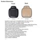 thumbnail image 4 of Fundas para asiento de auto Suninbox de seda fría y cuero carbonizado, beige, 4 of 7