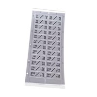 Magideal - Etiquetas Adhesivas Para Pilas De Pesas De Máquinas De Gimnasio. Pegatinas Con Números De Peso Para Entrenadores De Resistencia. Artículos Deportivos. 5 Kg De Plata