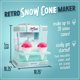 thumbnail image 2 of Máquina de hielo rasurado Snow Cone Nostalgia Retro Aqua con tazas, 2 of 5