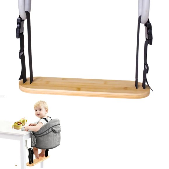 Reposapiés para bebé KjsEphitelian de bambú ajustable 1,5 cm