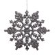 thumbnail image 1 of Adorno Colgante Copo de Nieve Brilloso Vickerman M101427 10 cm, 1 of 1