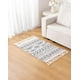 thumbnail image 2 of Juego 2 Alfombras Lino 60x90 Cm Bajada De Cama Moderna 4n06, 2 of 3